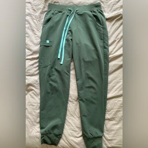 Garde Malade Demi Olive jogger scrub pant